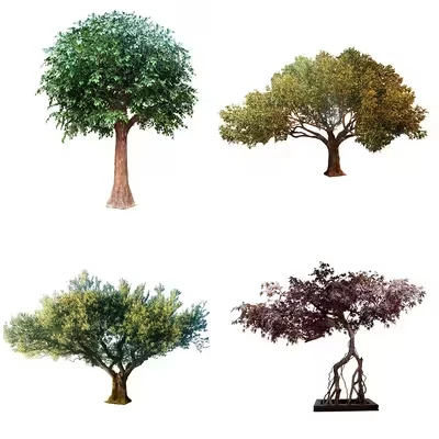 Umelá ručná práca Maple Tree