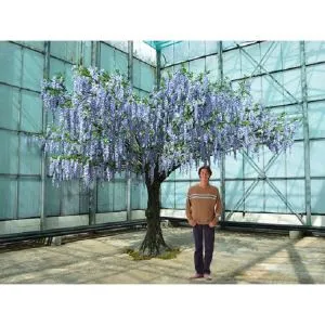Umelé stromy Wisteria pre svadbu